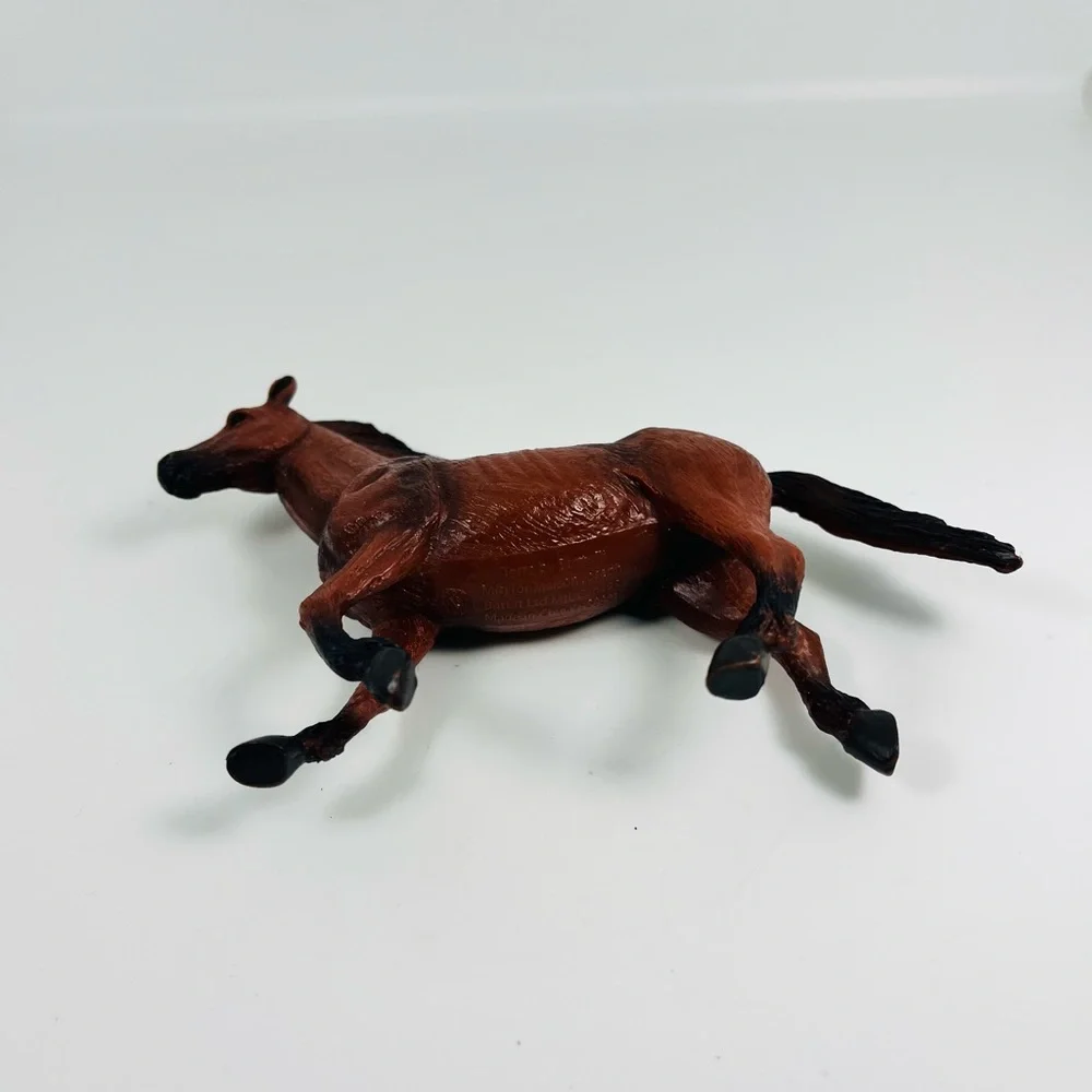 Terra by Battat Farm Animal Brown Horse Pony Mare Toy 4” Figure Maison Joseph
